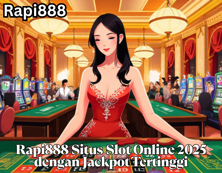 Rapi888 Situs Slot Online 2025 dengan Jackpot Tertinggi